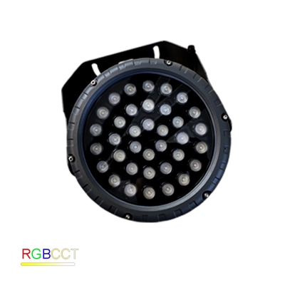 54W RGB+dual white flood light