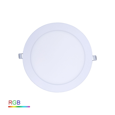 18W超薄圆形RGBW面板灯